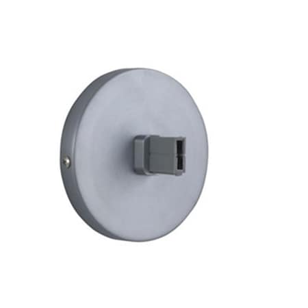 Jesco Wall Mounted Power Feed for Remote Transformer, Satin Nickel MA-PFWSN
